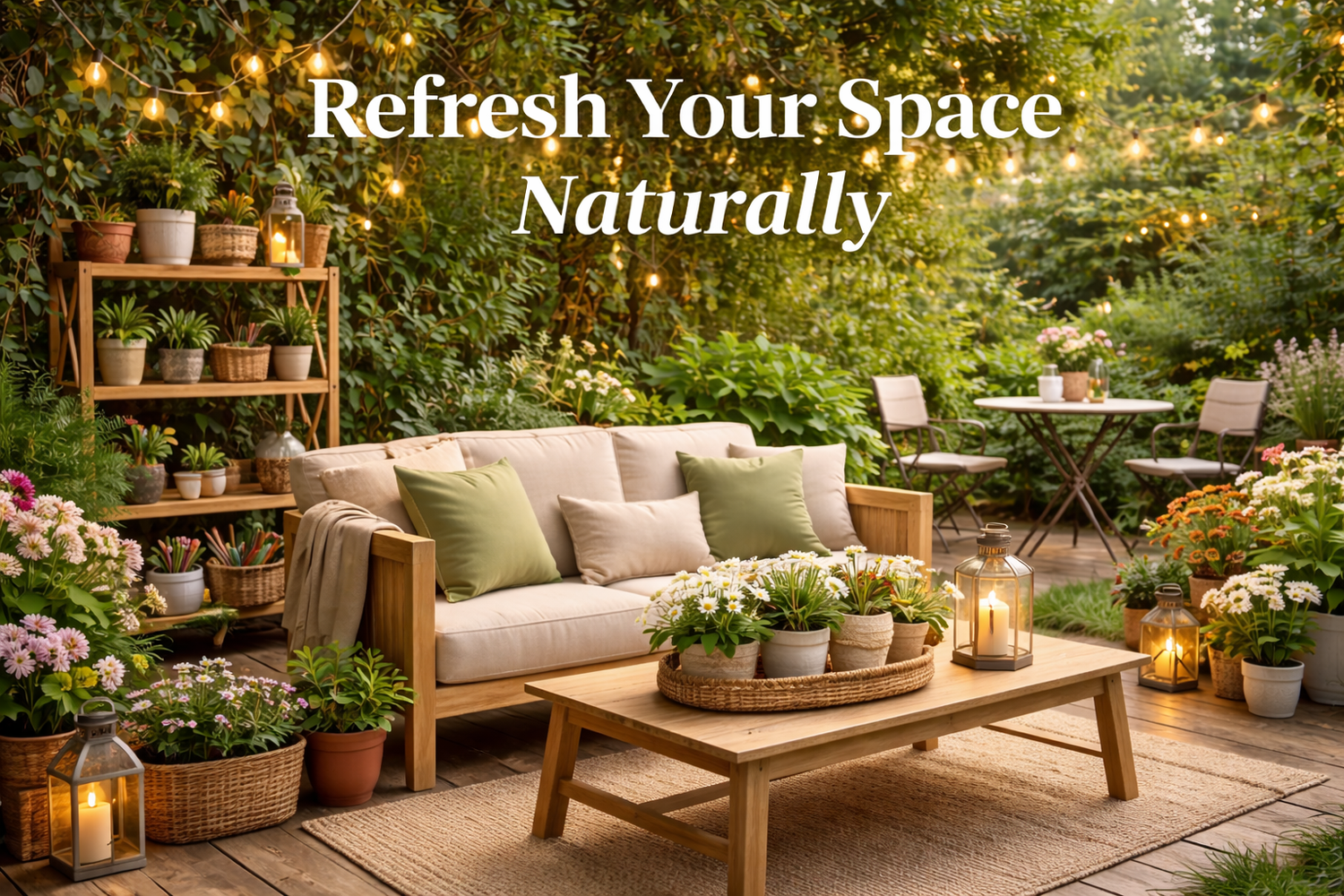 Refresh Your Space Naturally